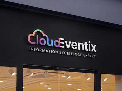 Cloud Eventix - Cyber Security Company Branding/Web aws cloud brand identity cloud consulting cyber security cyber security logo data management it structure assessment logo design project management web design website design website development services