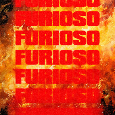 Furioso 1 ai des design graphic graphic design po poster poster a day poster design ty type typography