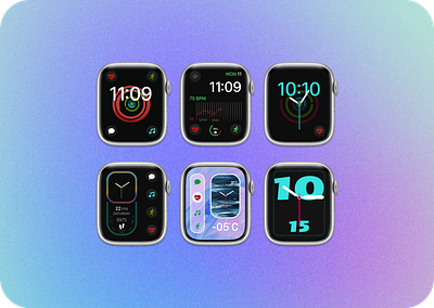 Time meets design: My latest Apple Watch face creations applewatchfaces creativedesign customwatchfaces design designinspiration timekeeping ui userinterface ux watchdesign watchfacedesign
