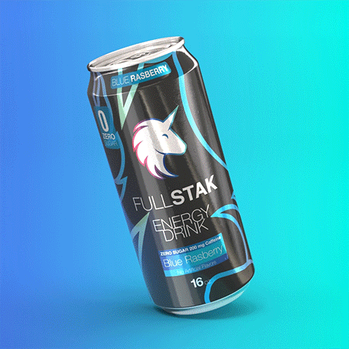 Energy drink can design and 3D visualization 3d branding can cinema 4d design drink energy drink illustration metal can packaging redshift soft drink visualization