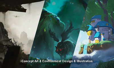 Concept, Game Art Design concept art design game art illustration