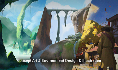 Concept, Game Art Design concept art design game art illustration