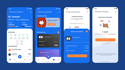 SIERRALANE BANKING - A LOCAL MOBILE BANKING APP CONCEPT 💳💼 branding mobile app ui