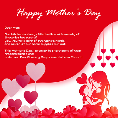 Happy Mother's Day 3d animation branding graphic design logo motion graphics ui