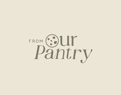 From Our Pantry Logo bakery bakery logo branding cookielogo design grafis logo logo design pantry pantry logo