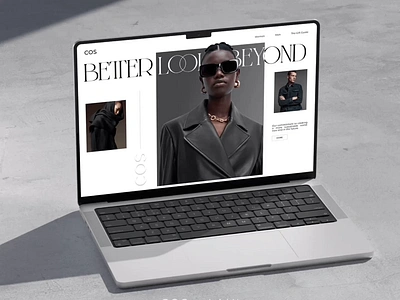 COS - Luxury Fashion Brand Website Design branding clothing company company profile fashion interface landing page layout luxury minimalist modern ui ui design ux web design web layout webdesign website website design website layout