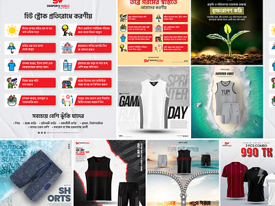 Creative Social Media Fashion Banner Design advertising banner clothing creative design facebook fashion flayer graphic instagram invironment linkdin post poster shorts social media t shirts twitter post