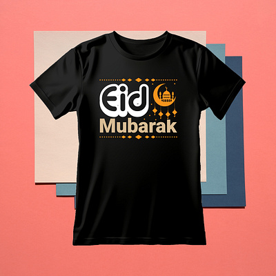 EID MUBARAK T-SHIRT DESIGN eid mubarak vector