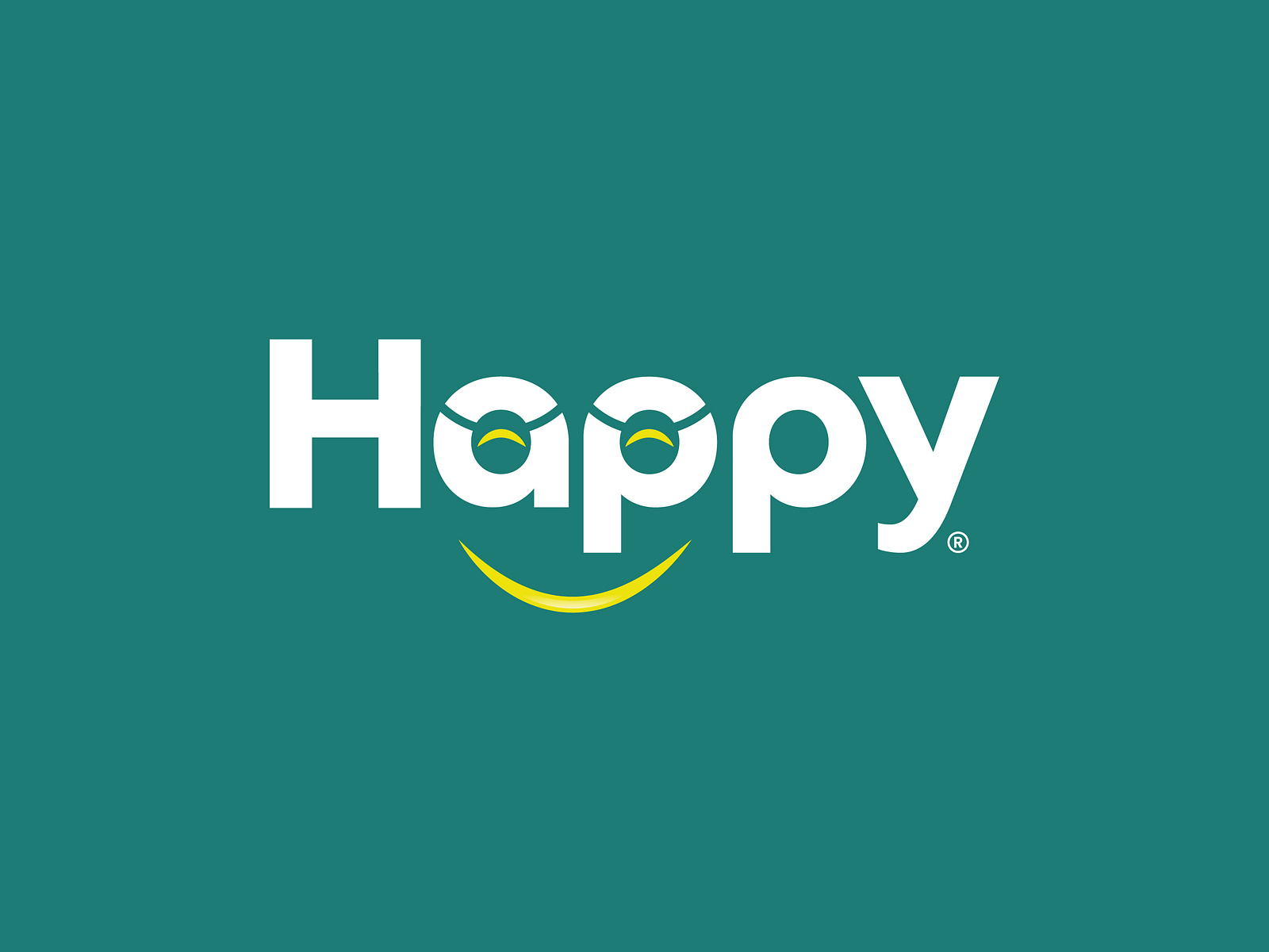 Happy Logo, Wordmark Happy, Smile Logo, Emoji Logo, Lettermark by Md ...