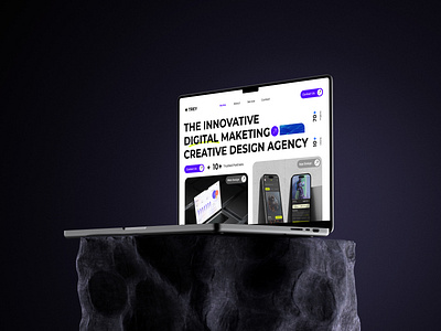Trey Digital Agency 3d animation branding graphic design motion graphics ui