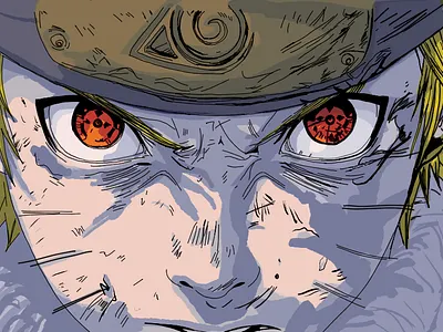 Naruto Drawing graphic design