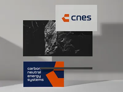 CNES Rebrand brand dev brand mark branding business card business card design custom type eco energy green energy logo rebrand
