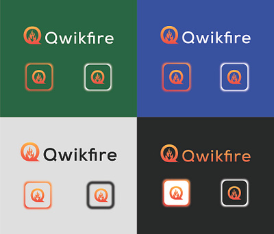 SPANISH QWIK FIRE BRANDING DESIGN barnddesign branding brandlogo firelogo graphic design iconiclogo illustrator logo logodesign minimalistlogo modernlogo