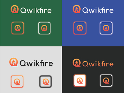 SPANISH QWIK FIRE BRANDING DESIGN barnddesign branding brandlogo firelogo graphic design iconiclogo illustrator logo logodesign minimalistlogo modernlogo