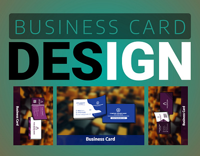 Business Card Design branding busines card busniss card graphic design illustration logo typography vector