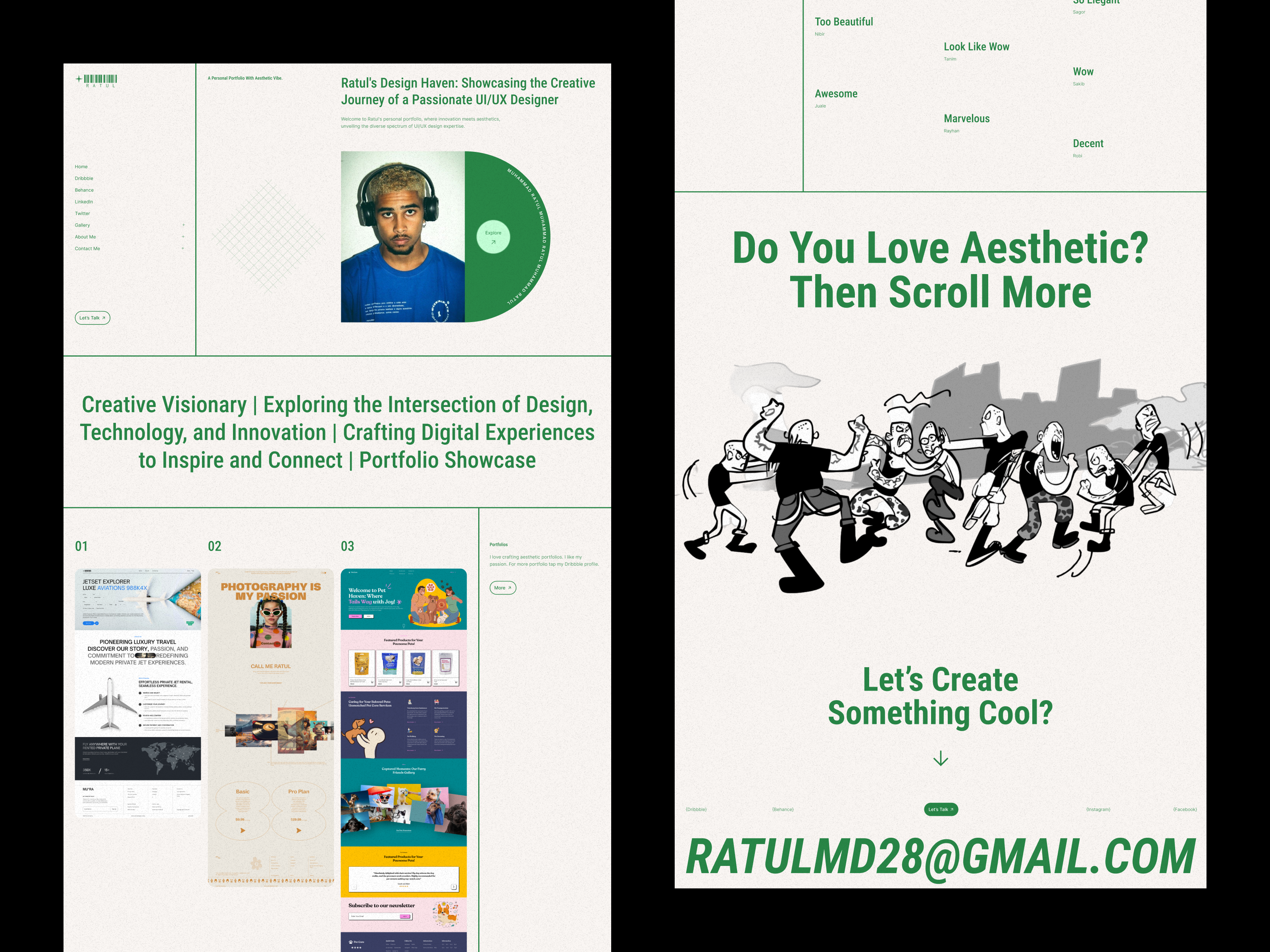 UI/UX For Personal Portfolio Website Design case study design clean web design creative portfolio designer portfolio digital portfolio dribbble portfolio figma portfolio interactive portfolio minimal ui modern ui personal portfolio portfolio landing page portfolio website ui design uiux portfolio ux case study ux design ux ui designer visual storytelling web portfolio