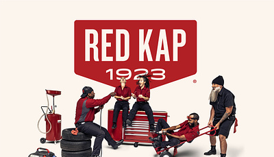 Red Kap brand identity branding clothing design graphic design logo nashville red kap visual identity work wear