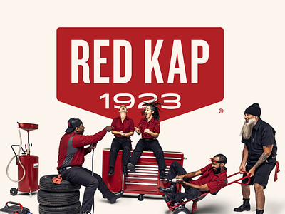 Red Kap brand identity branding clothing design graphic design logo nashville red kap visual identity work wear