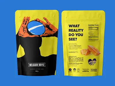 Packaging - Belgian Boys branding brazil cake campaign cookies creative donate food graphic design packaging