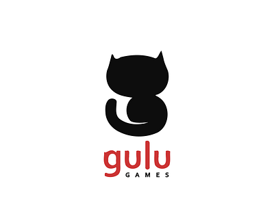 gulu cat game studio graphic design logo