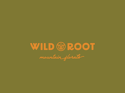Wild Root Mountain Florals - Primary Logo floral logo florist logo flower company flower company logo flower logo mountain florals outdoor brand outdoor brand logo outdoor company outdoor company logo outdoor logo wild root wild root brand wild root logo