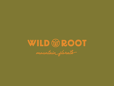 Wild Root Mountain Florals - Primary Logo floral logo florist logo flower company flower company logo flower logo mountain florals outdoor brand outdoor brand logo outdoor company outdoor company logo outdoor logo wild root wild root brand wild root logo