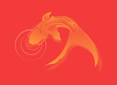 fish branding design desktop graphic design illustration logo minimal ui uidesign web