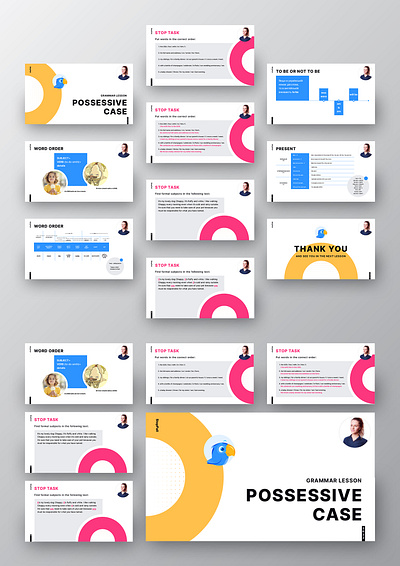 StopFail - presentation template adobe illustrator google slides graphic design presentation presentation design presentation template slides template