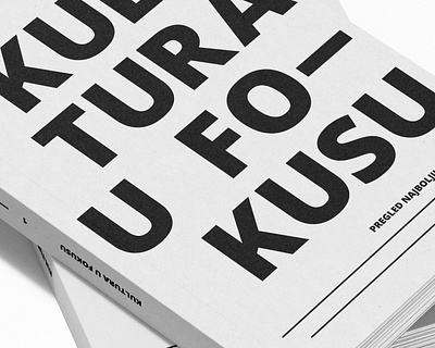 KUF - monograph art direction design graphic design layout photography publication
