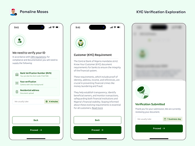KYC Verification Exploration app kyc payment ui uiux user user information ux