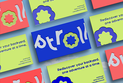 Stroll App Branding app branding design graphic design logo logo des typography