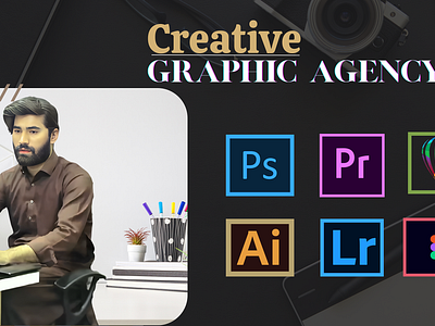Creative Graphic Agency: Where Design Meets Innovation 3d animation branding creativeagency graphicdesign logodesign motiongraphics ui videoediting visualdesign websitedesign