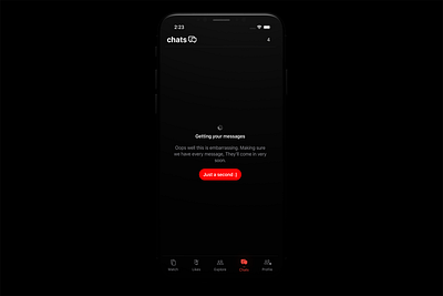 Fumble App : Swift UI app appdesign datingapp loading swiftui