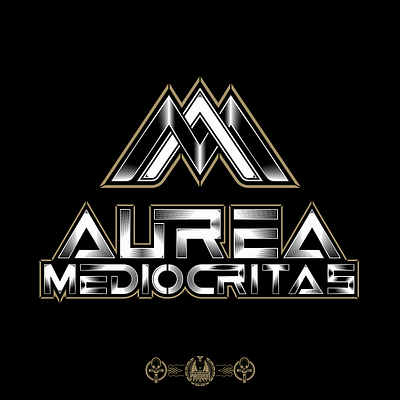 Logo Design for Aurea Mediocritas branding logo vector