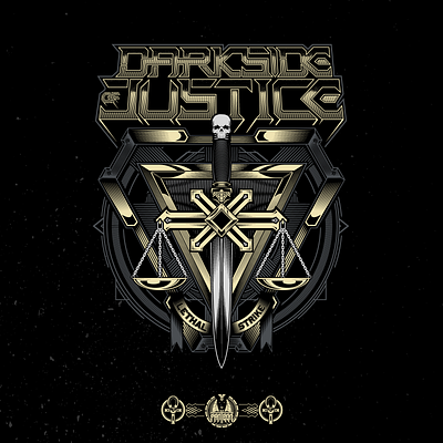 Logo Design for Darkside Of Justice branding logo vector