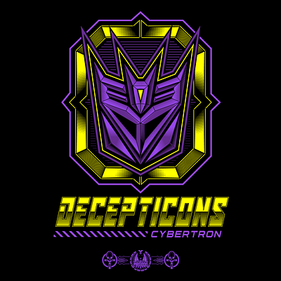 Decepticons Logo Design branding logo vector