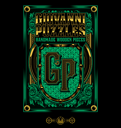 Logo & Seal Design for Giovanni Puzzles branding logo vector