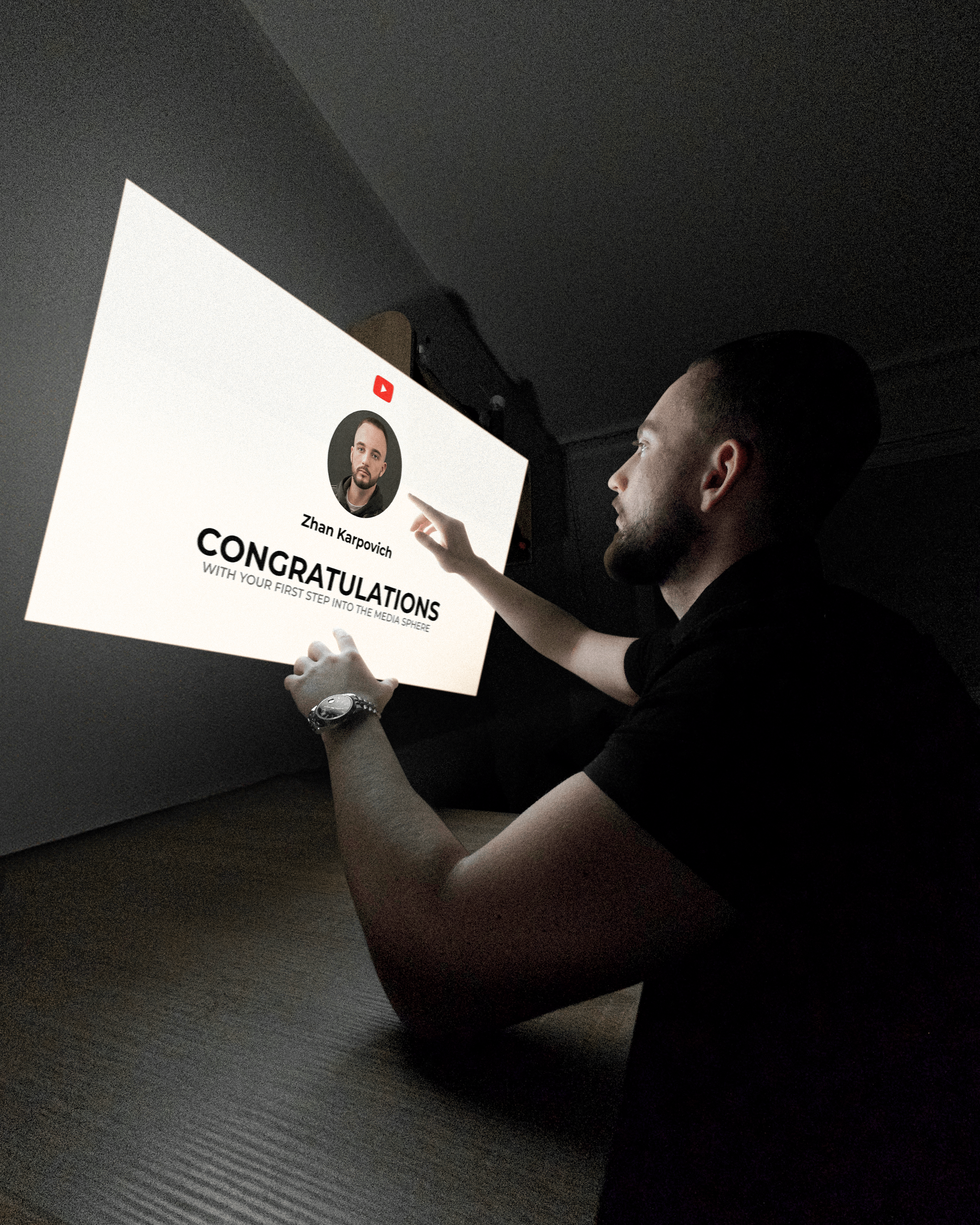 Example of Photoshop, Photo Processing, Editing