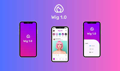 Wig 1.0 app design branding design figma landing page mobile app ui ui ux ux design wig