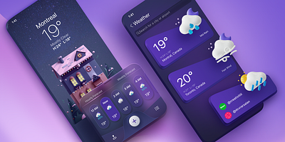 Weather App UI Design in Figma app ui branding design figma graphic design illustration landing page logo prototype ui ui design ui ux