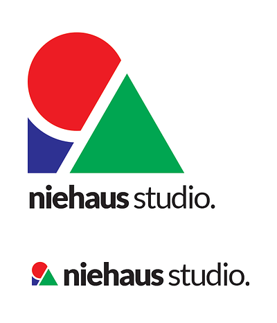 Niehaus studio branding (personal brand) branding logo