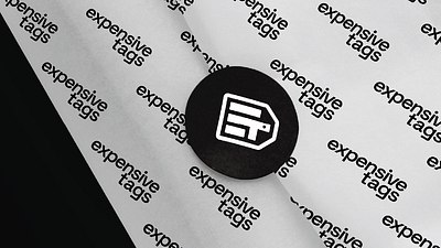 Expensive Tags branding design graphic design illustration logo motion graphics typography vector