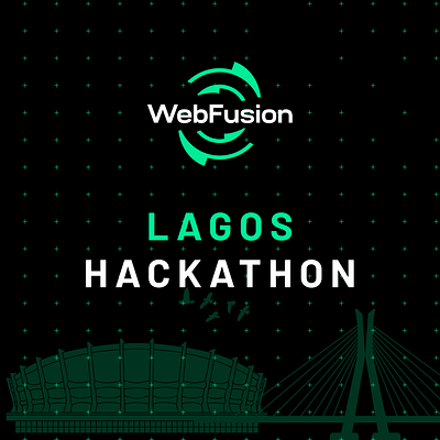 WebFusion Lagos '23 graphics hackathon illustration near nearafrica web3