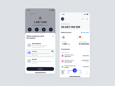 Arto Plus Mobile - Balance Details - Send Money Case Study animation app case study finance management mobile payment product design saas send money ui ux