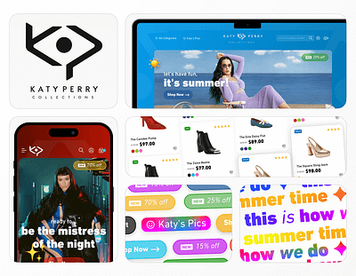 Katy Perry Collections - Ecommerce Redesign [UI/UX] ecommerce figma katy perry redesign shop store ui design uiux ux design website