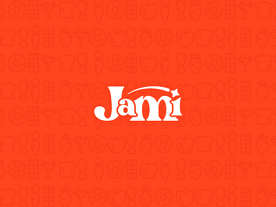 Jami - Logo aplicación branding comida diseño graphic design logo logotipo