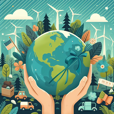 Earth Day ✨ graphic design