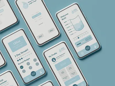 Mobile Wellness App animation design graphic design illustration logo typography ui ux vector web design