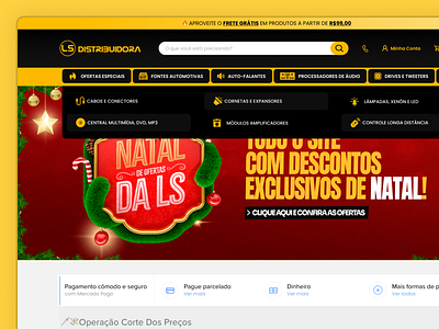 LS Distribuidora - Ecommerce [UI/UX] ecommerce figma mercado shops shop ui design uiux ux design