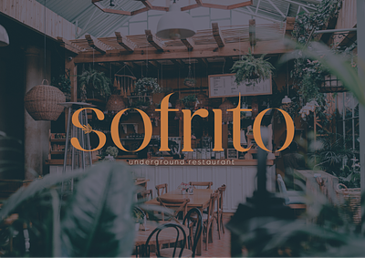 Sofrito - Restaurant | Brand Identity adobe illustrator adobe photoshop brand identity branding graphic design logo design logotype restaurant brand design restaurant branding visual identity website design